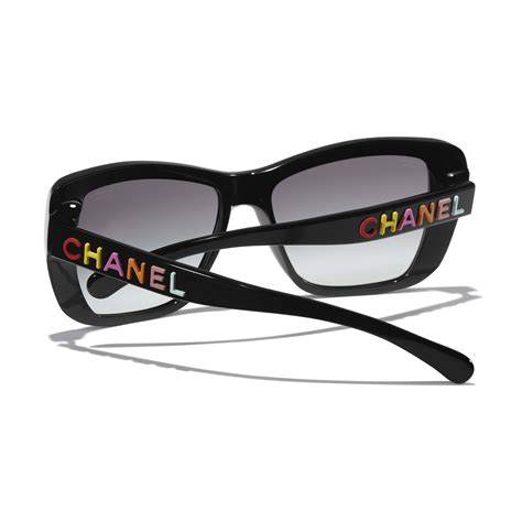 2021 chanel sunglasses|Chanel butterfly sunglasses with chain.